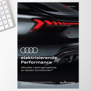 HNMC Grafikdesign Audi Verkaufsbroschüre